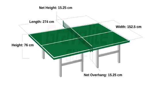 Table Tennis Court Gravolite Gulf